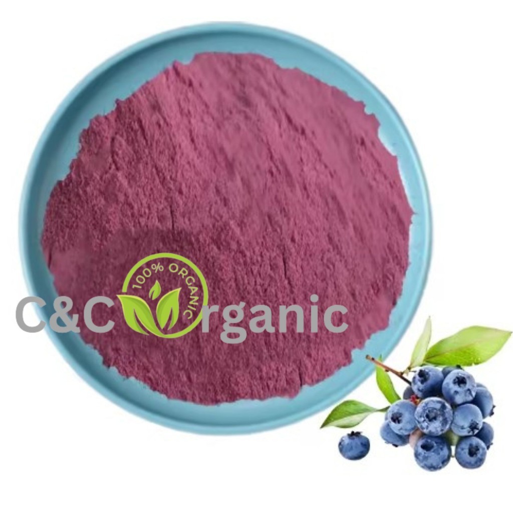 Blueberry powder 1KG BORONG WHOLESALES 批发 蓝莓粉 freeze dried fruit powder ...