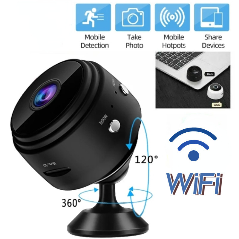 A9 Mini Camera WiFi Wireless Monitoring Security Protection Remote ...