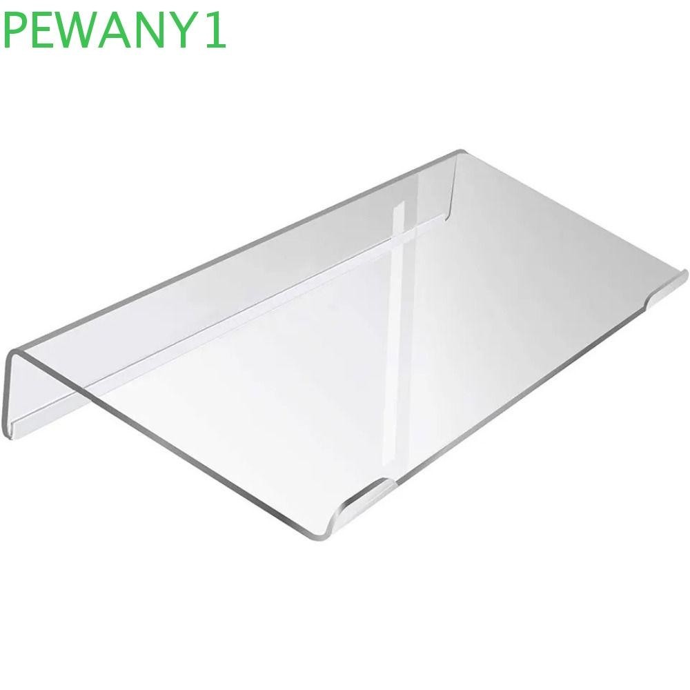 PEWANY1 Acrylic Keyboard Stand, Clear Ergonomic Design Computer ...