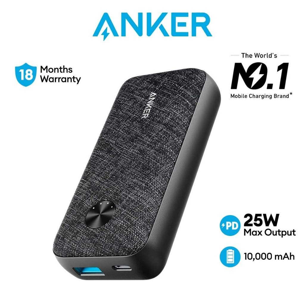 Anker PowerCore 5K 321 Power Bank/Portable Charger, 5,000mAh, 12W, USB-C &  USB-A Port 