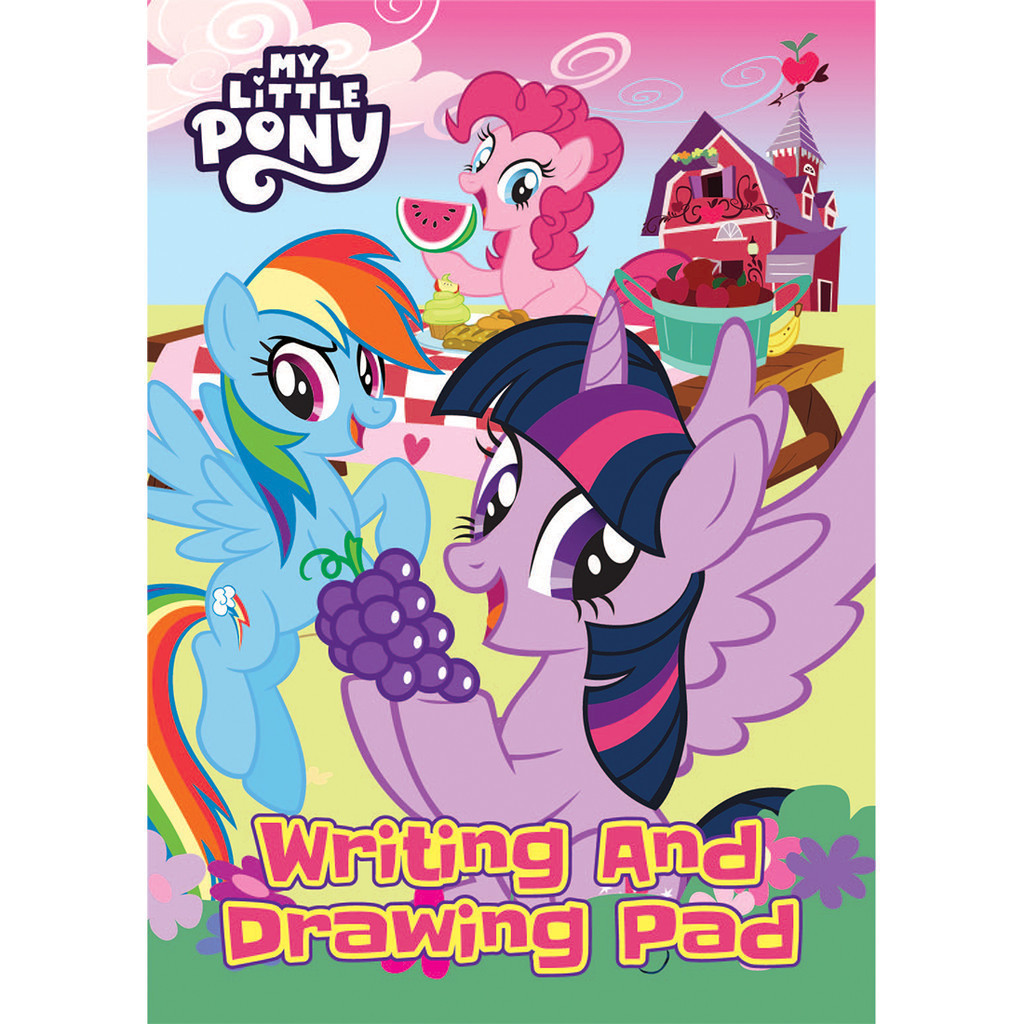 My Little Pony Friends Writing And Drawing Pad (7869) | Shopee Singapore