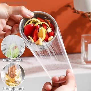 Sink Strainer Bag, Kitchen Sink Strainer With 100 Pcs Disposable Net,  Triangle Tri-holder Filter, Hanging Mesh Sink Net Bag, Kitchen Fine Mesh  Bag