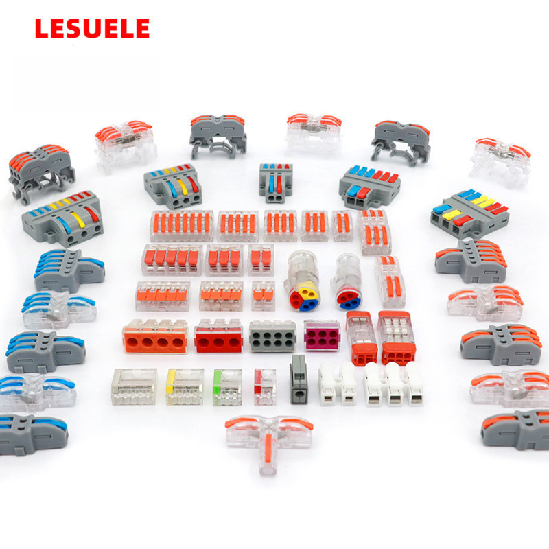 Fast Wire Cable Connector Spring Splicing Connector Connector Push-In ...