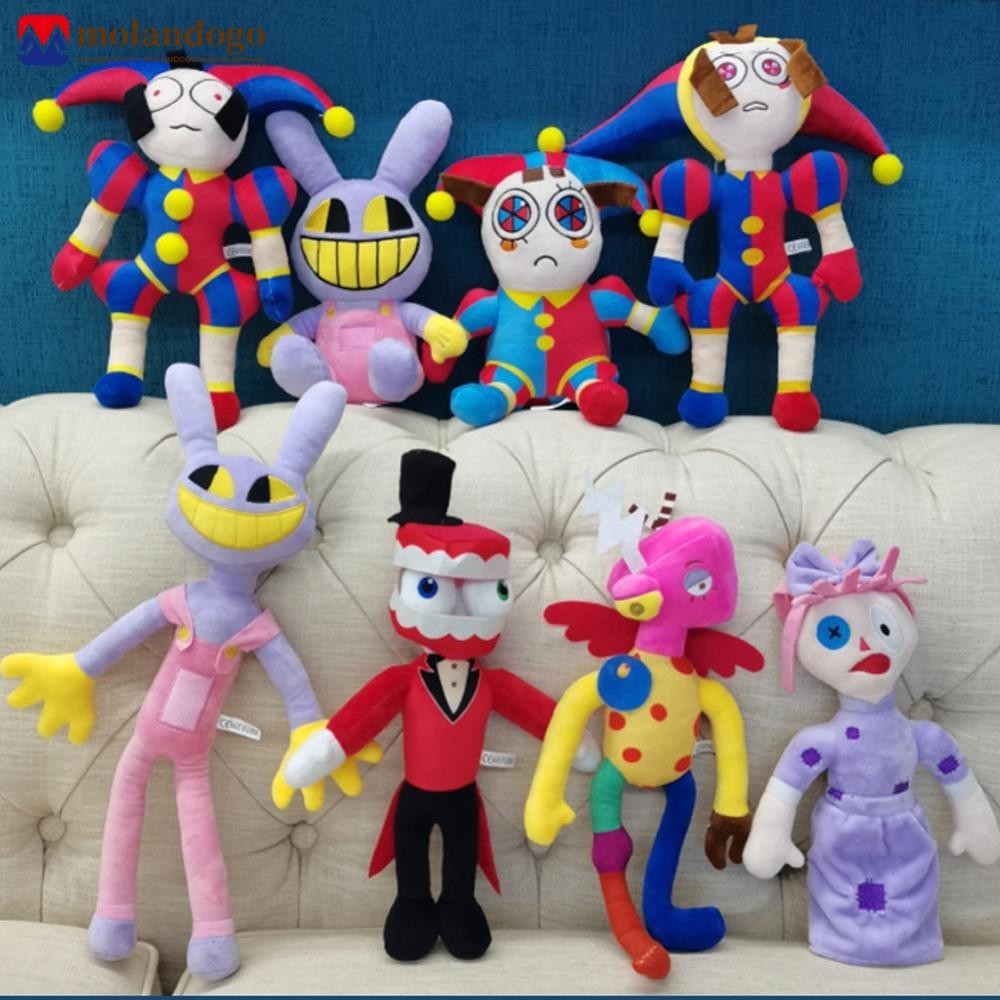 MOLANDOGO The Amazing Digital Circus Plush Toy Anime Cute Cartoon Clown ...