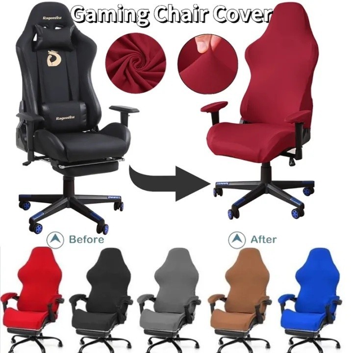 Gaming Chair Cover Elastic Chair Covers Office Chair Slipcover Computer ...