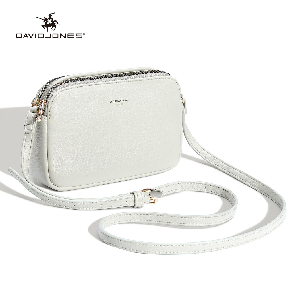 Taschen Tasche David Jones Collection Leather Crossbody Bag Rag