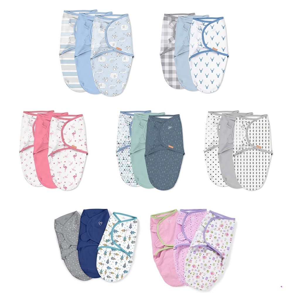 SwaddleMe Original Easy Change Swaddle (Assorted Designs) Shopee Singapore