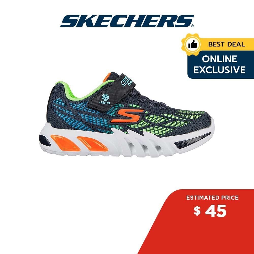 Skechers Flex-Glow Elite Vorlo Sneaker - Kids' - Free Shipping