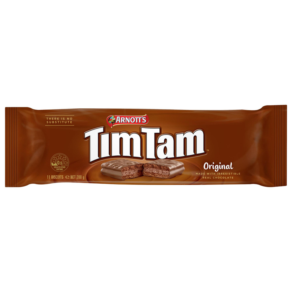 Arnott's Tim Tam Original Chocolate Biscuit 200g | Shopee Singapore