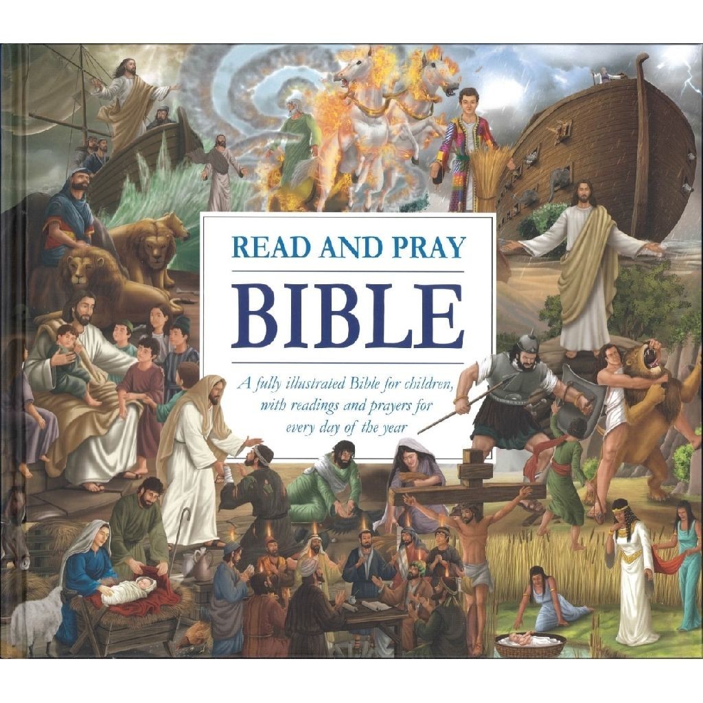 Read And Pray Bible - Fullu Illustrated Bible for Children with ...