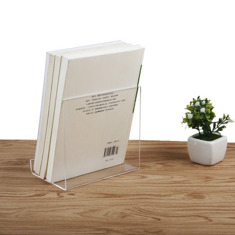Thick Transparent Acrylic Book Stand Student Bookend Bookstore