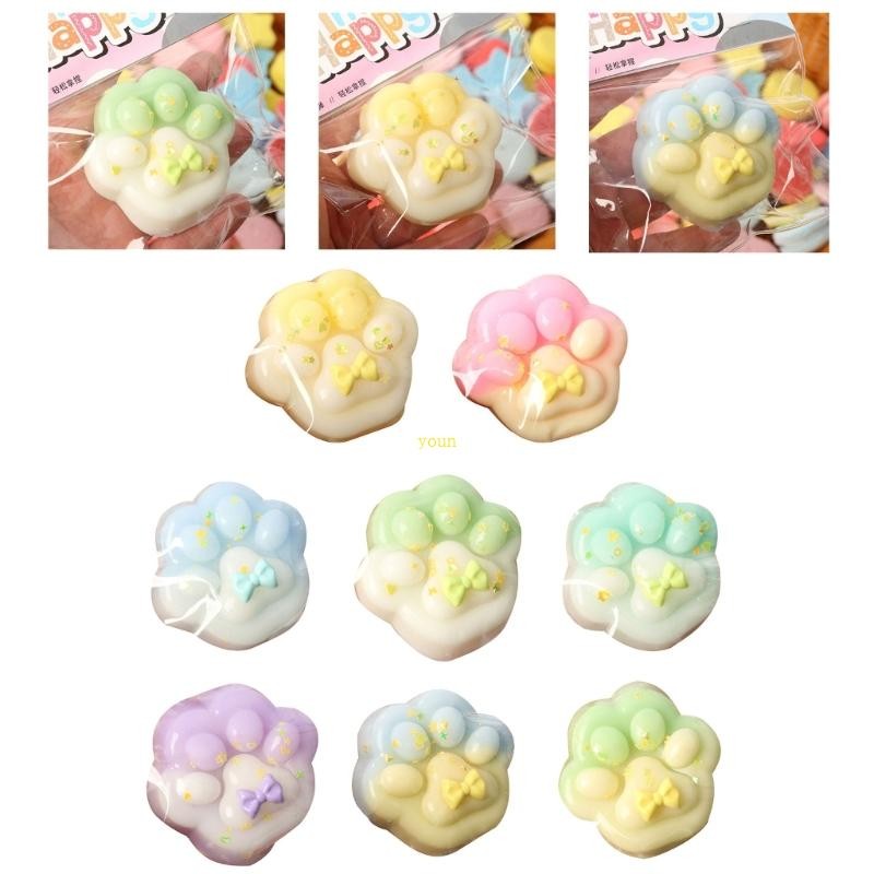 Image showcasing youn Cats Claw Squeeze Toy Stress Reduce Toy Decompression Soft Pinch Toy for Office | Shopee ...