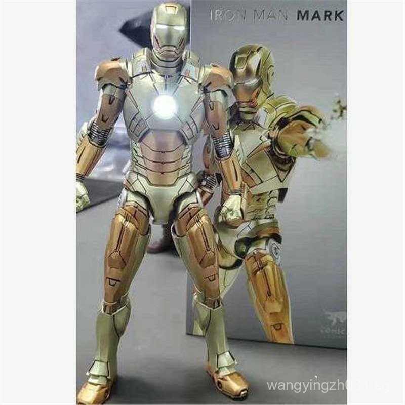 Brand New CS 1/12Alloy Iron Man Mark MK21 MK7Movable and Light-Up ...