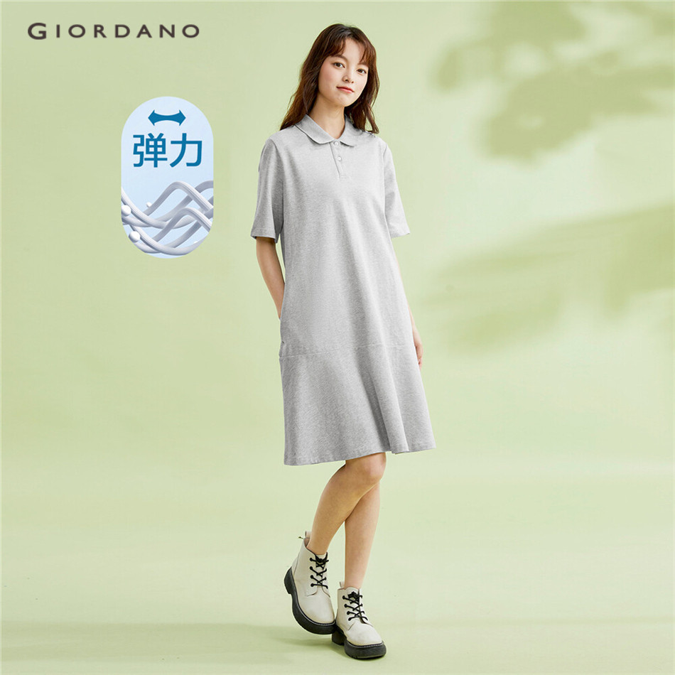Giordano Ladies Giordano Polo Dress GIORDANO WOMEN Fishtail Short