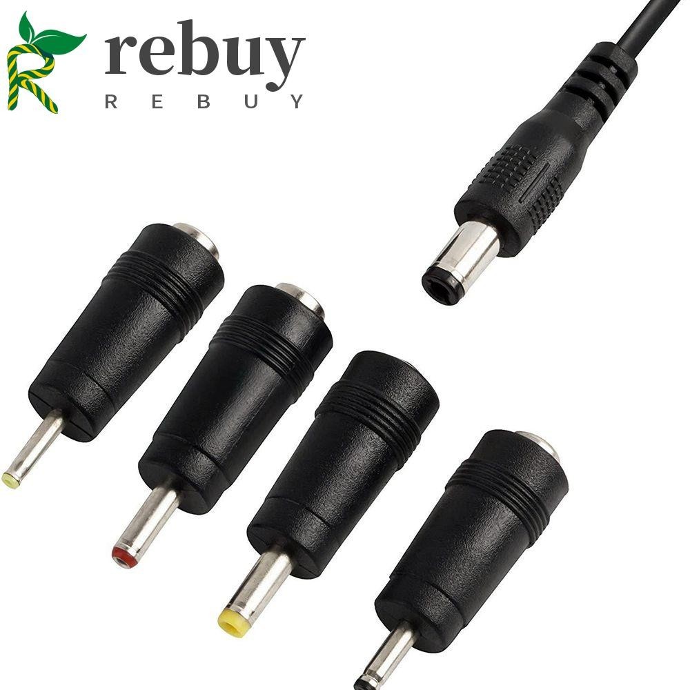 REBUY Interchangeable Plugs 8 Male 8pcs Laptop Power Adapter Conversion Plug 8 in 1 Charging
