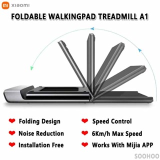 XIAOMI KingSmith WALKINGPAD A1 PRO Smart Folding Treadmill - Canada Model -  1.25HP Brushless DC Motor, Installation-Free with Walking Pad App