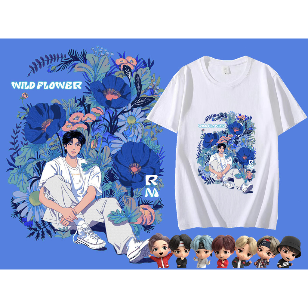 Bts flower shirt hotsell