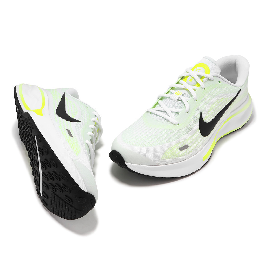 Nike Jogging Shoes Journey Run Men s White Fluorescent Green Road Running Sneakers ACS FN0228 700 Shopee Singapore