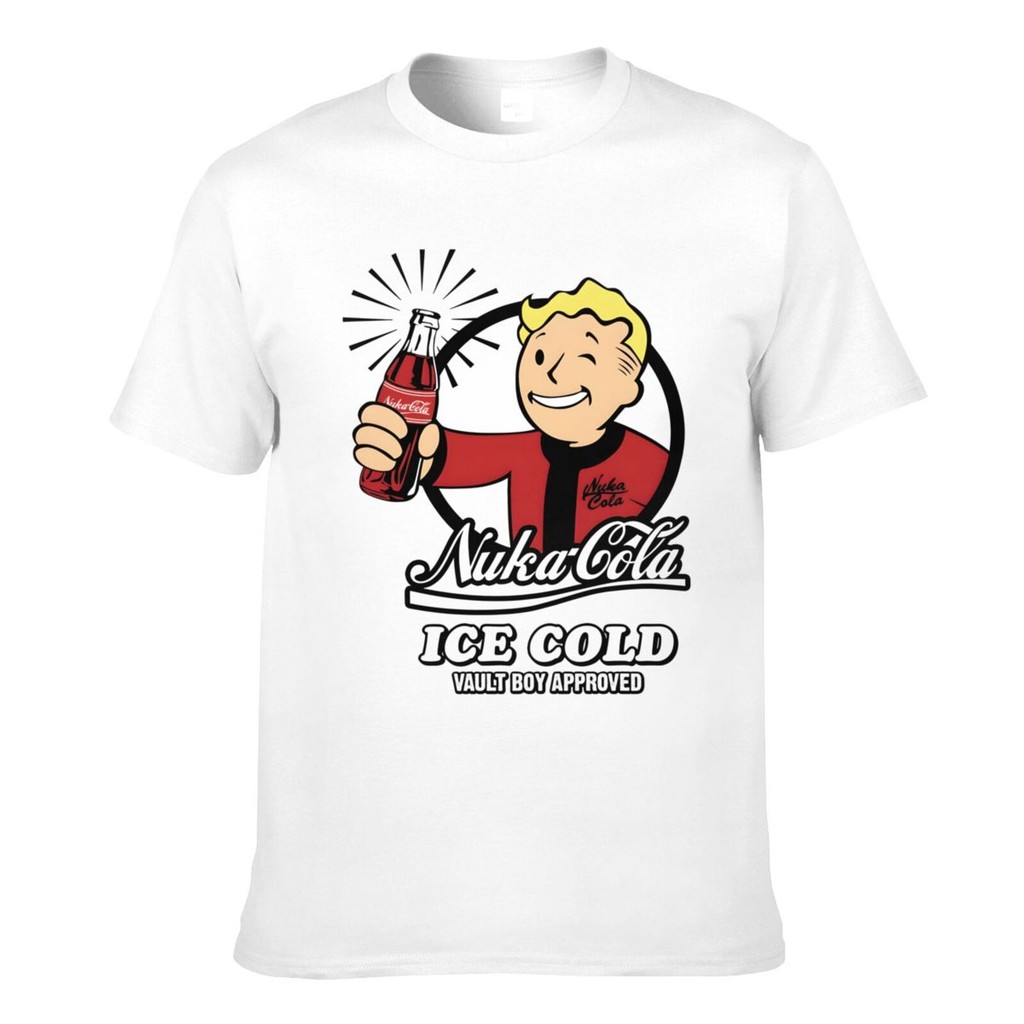 Fallout 4 Radiation 4 Beep Boy T-Shirt Pipboy Nuka Cola Fashion Men'S ...