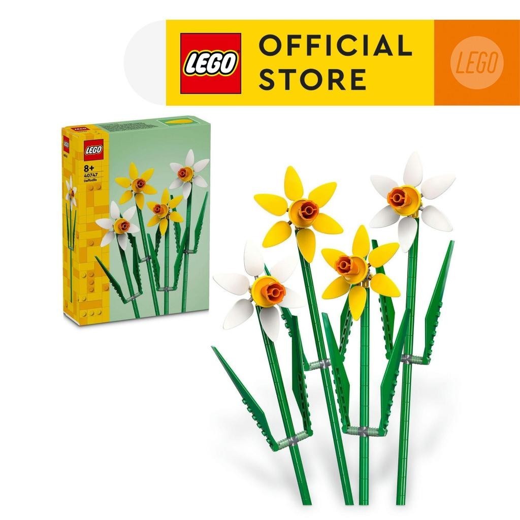 LEGO Botanicals 40747 Daffodils Celebration Gift (216 Pieces) | Shopee ...