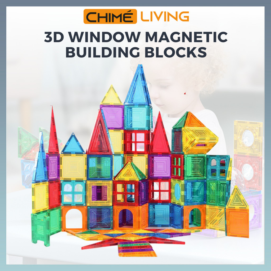 Magnetic Building Blocks - 120pc