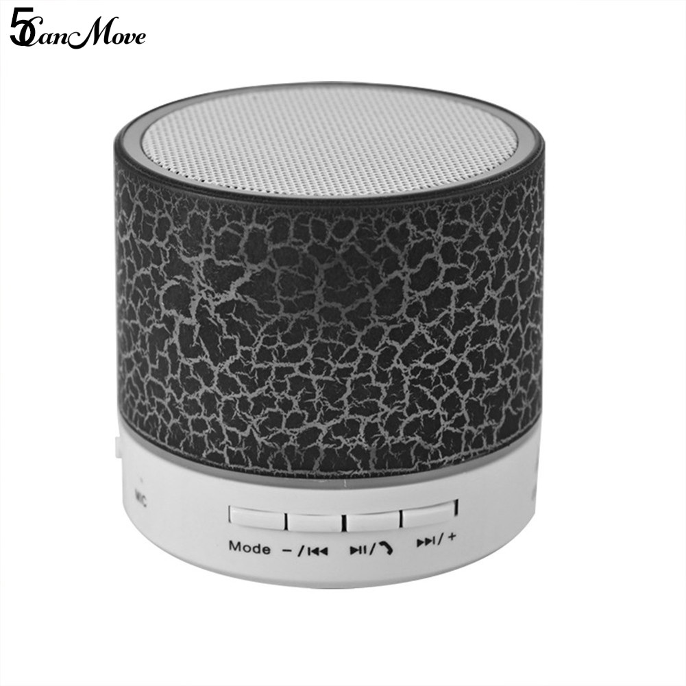 Mini Portable Wireless Bluetooth Compatible Speaker Hands Free Call Led