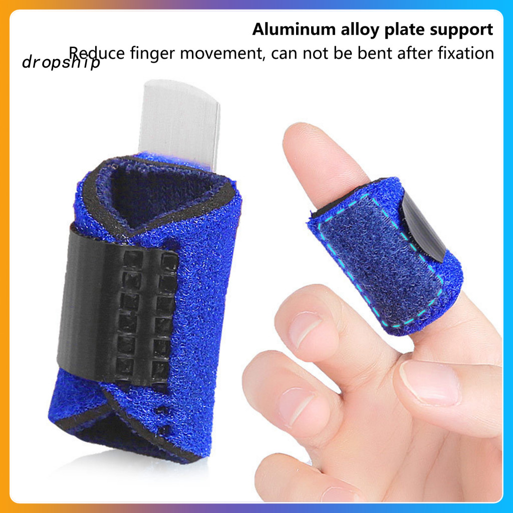 DRO_ Breathable Finger Fixed Belt Dislocation Sprain Pain Relief Injury