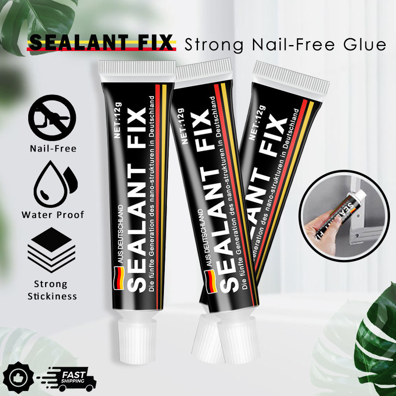 Sealant Fix No Drill Glue Super Glue Superglue No Nail Glue Bathroom