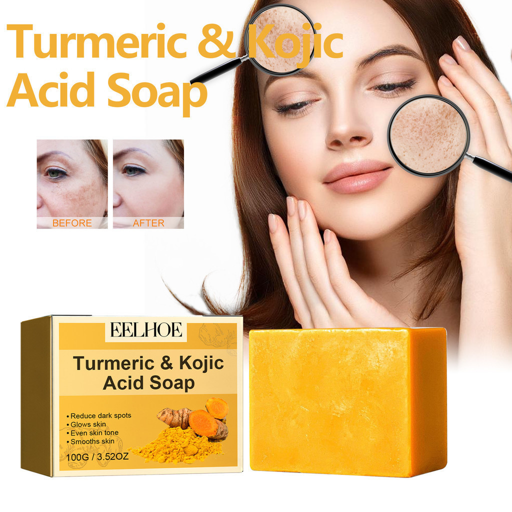 Turmeric Soap Turmeric Soap for Dark Spots & Acne, Turmeric