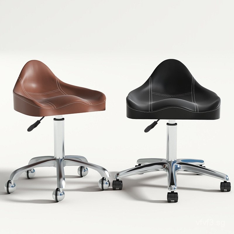 Beauty Stool Barber Shop Haircut Large Work Stool Rotating Lifting ...