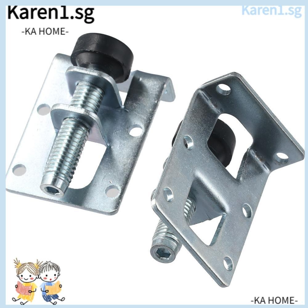 KA 4 Packs Furniture Leveling Feet, Galvanized Carbon Steel Furniture