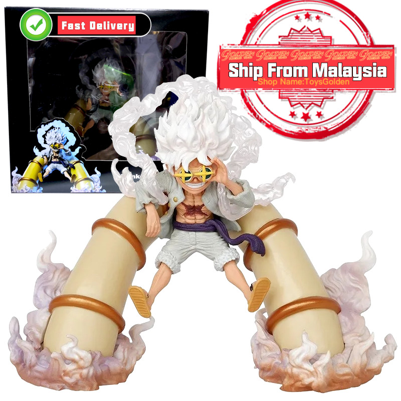 Anime One Piece Nika Monkey D Luffy Gear 5 Action Figure 12cm Pvc ...