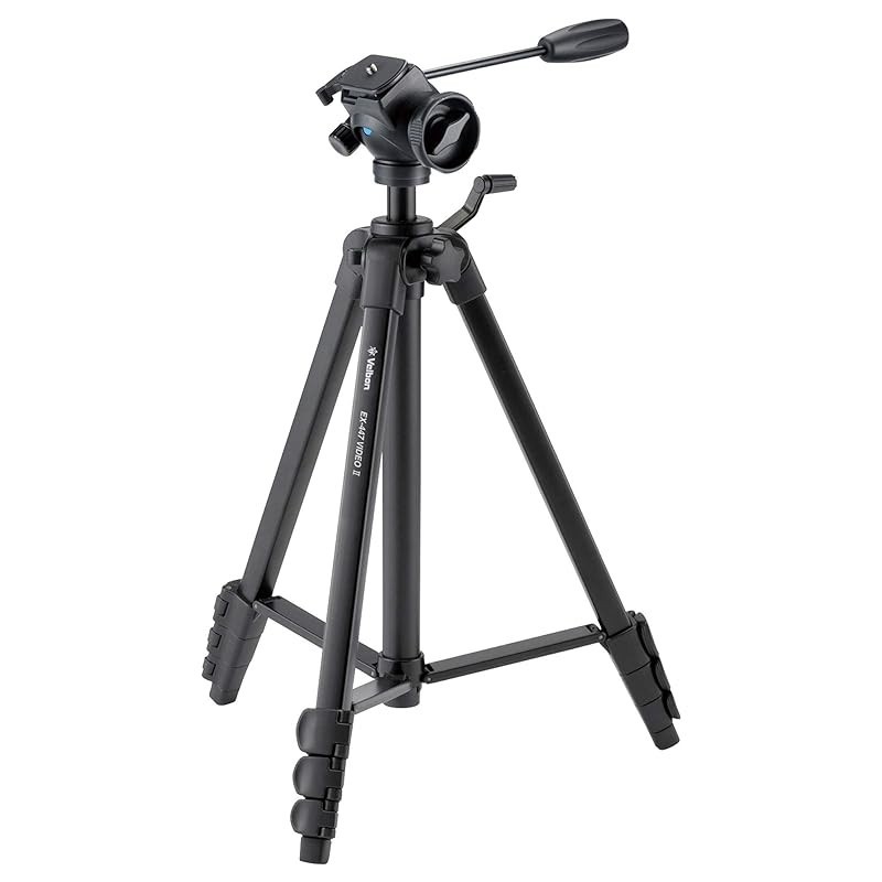 Velbon Family Video Tripod EX447 VIDEO II 4Section Lever Lock with