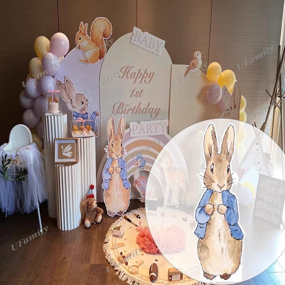 18/24/36inch Peter Rabbit Cutout Pink Blue Rabbit Kt Board Baby Shower ...
