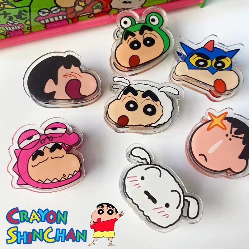 Kawaii Cute Crayon Shin-Chan Memo Clip Test Paper Folder ...