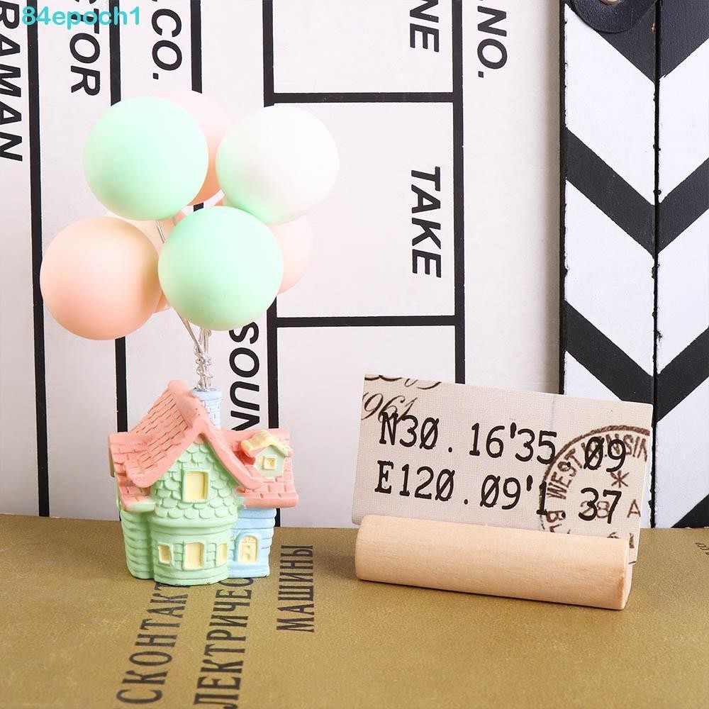 [READY STOCK] Table Number Holders Creative Rustic Wood Wedding Card