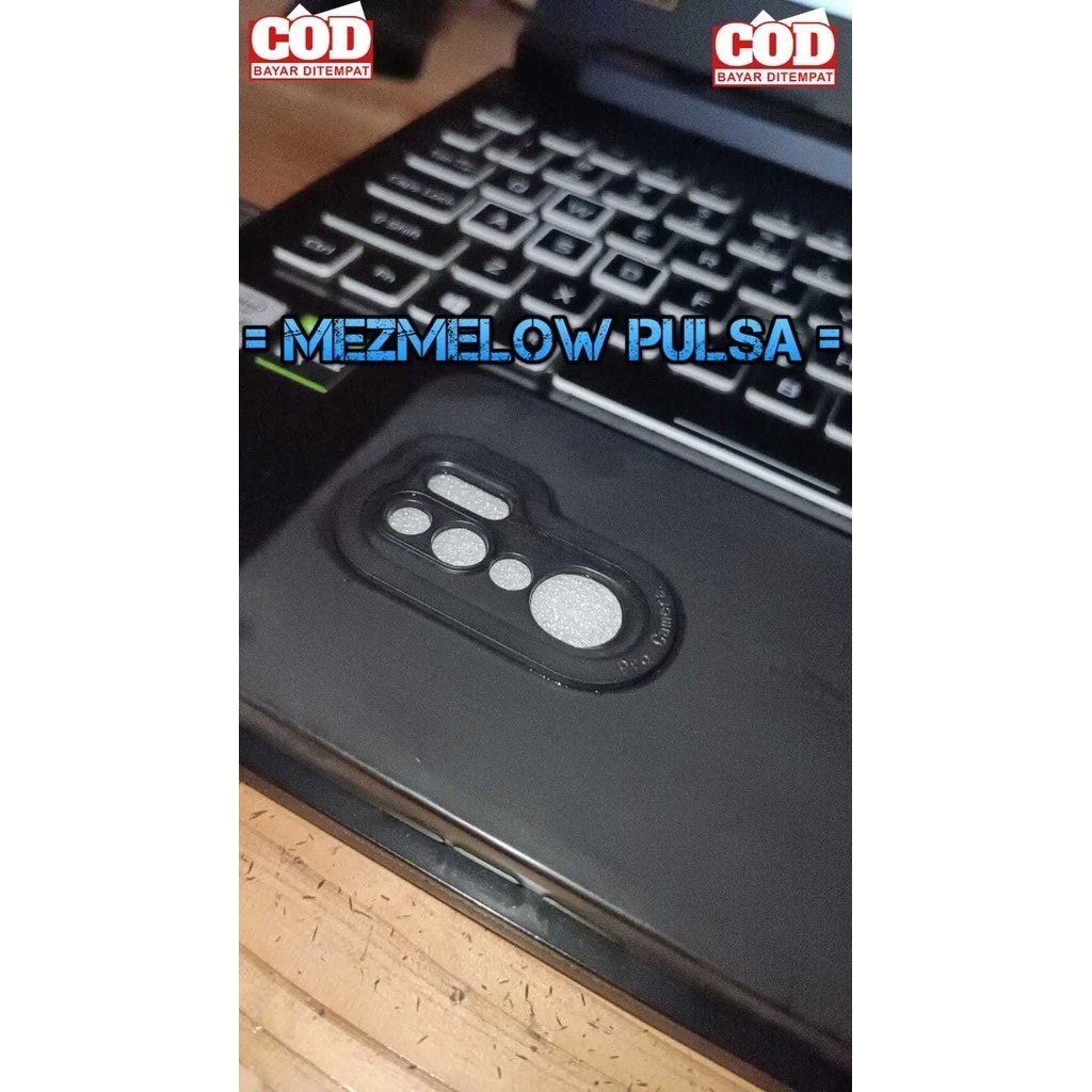 Casing Case Pelindung Kamera Silikon Caseng Case Softcase XIAOMI REDMI 9 BIASA