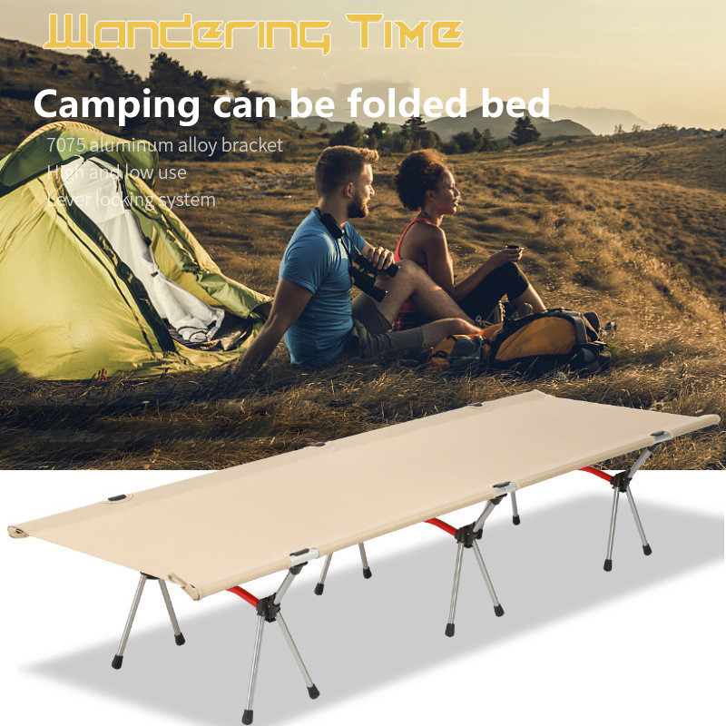 Portable Camping Bed Foldable Bed Outdoor Folding Bed Camping Folding bed Shopee Singapore