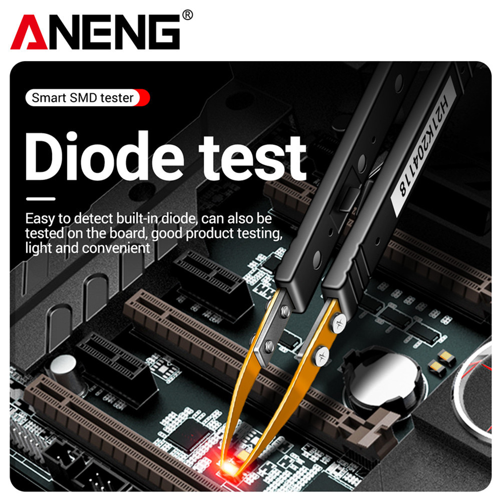 GN701 Smart SMD Tester Electrical Multimeter 3000 Counts Digital for ...