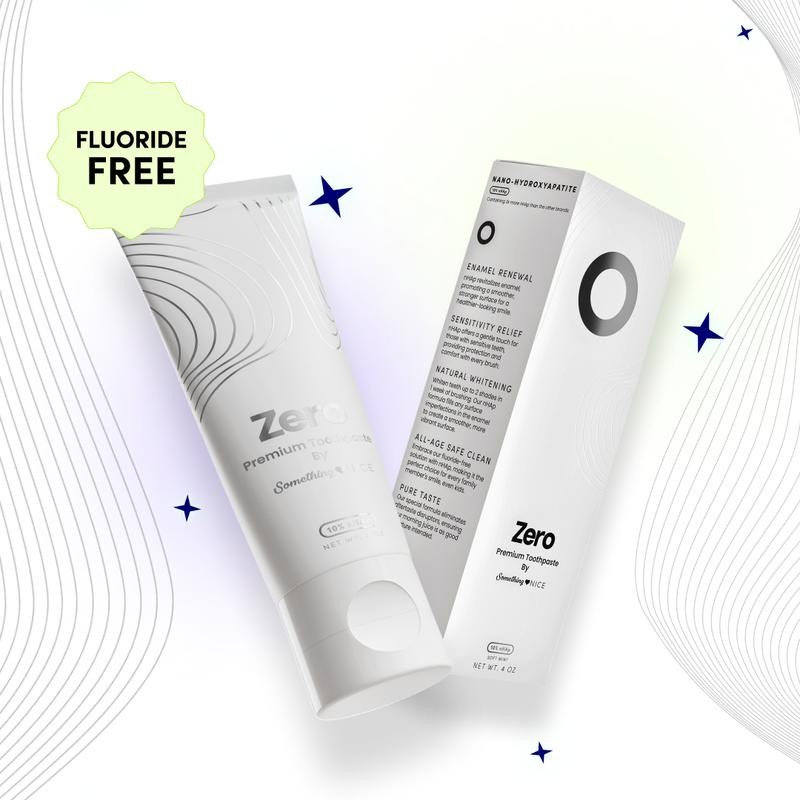 Zero Premium Toothpaste with 10% Nano-Hydroxyapatite, Xylitol, and Pure ...