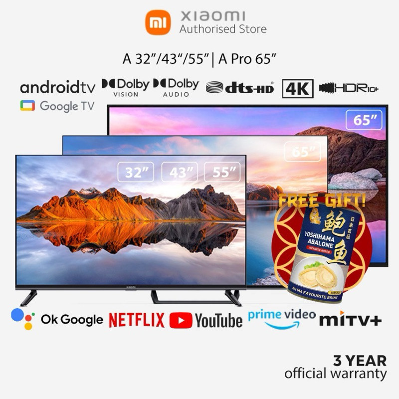 Smart LED Xiaomi TV A Pro 50″ 4K - Xiaomi