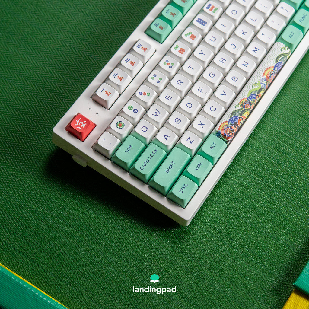 [⌨️ LandingPad] PBT Mahjong Keycaps XDA Profile Keycap Set for ...