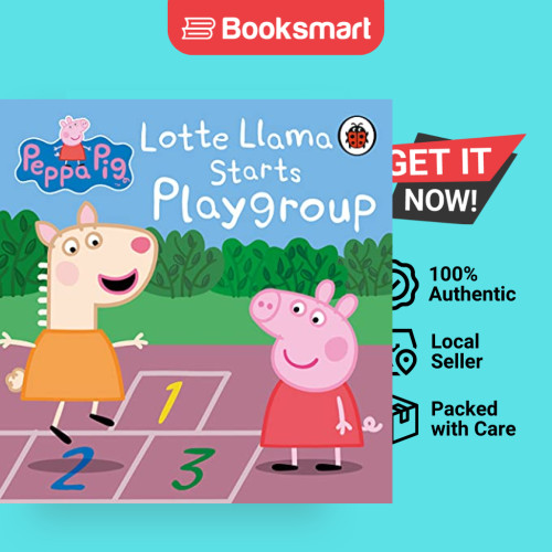 PEPPA PIG LOTTE LLAMA STARTS PLAYGROUP - Board Book - English ...