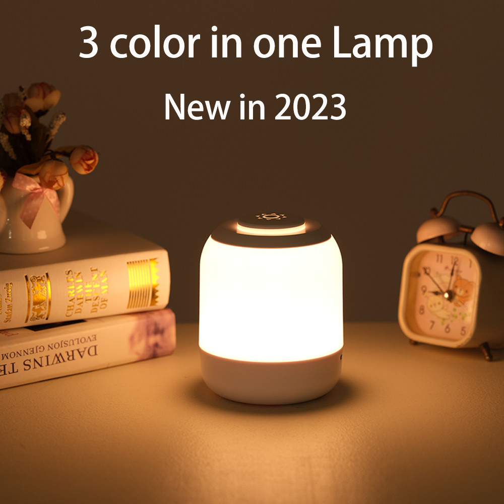 LED Night Light Touch Lamp Table Lamp Bedside Lamp Bedroom Lamp with ...