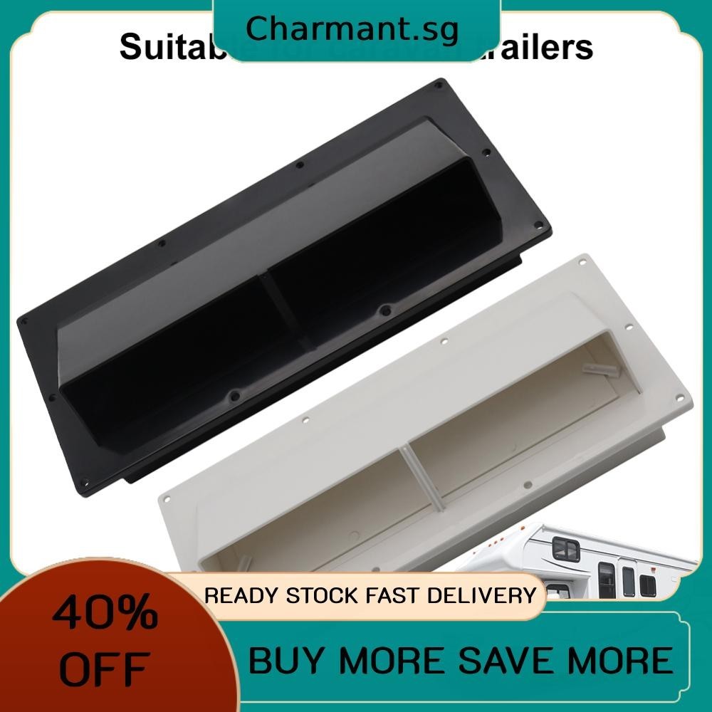 RV Caravan Exhaust Fan Low Noise Range Hood Vent with Screws Sidewall