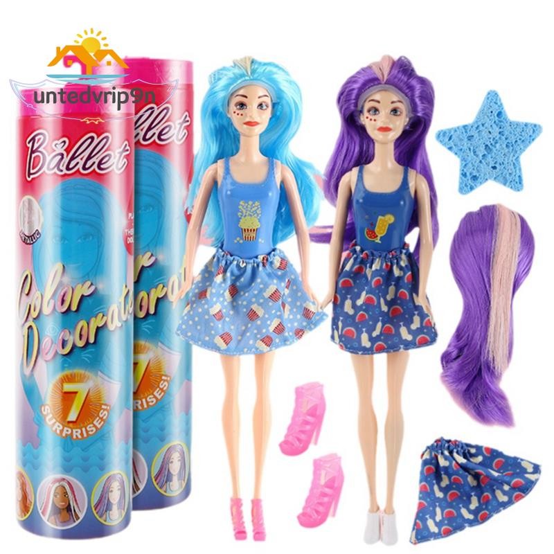 Surprise Doll Water Soaked Doll Blind Box Toy Color-Changing Princess ...