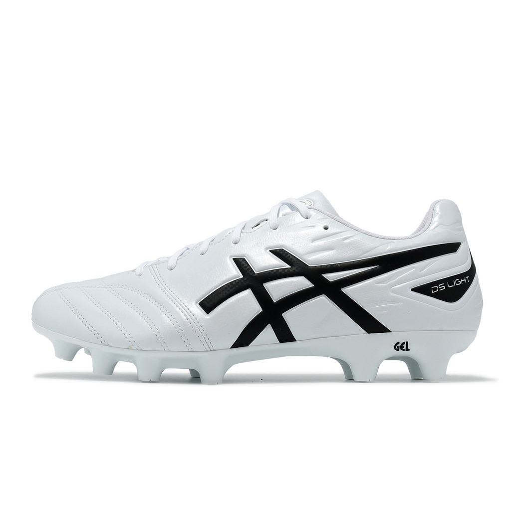 Asics Football Boots DS Light Club 2E Wide Last White Black Rubber Spike Men s Shoes ACS 1103A097101