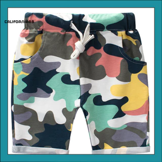 2-piece Kid Boy Letter Camouflage Print Long-sleeve Top and Pants Casual Set