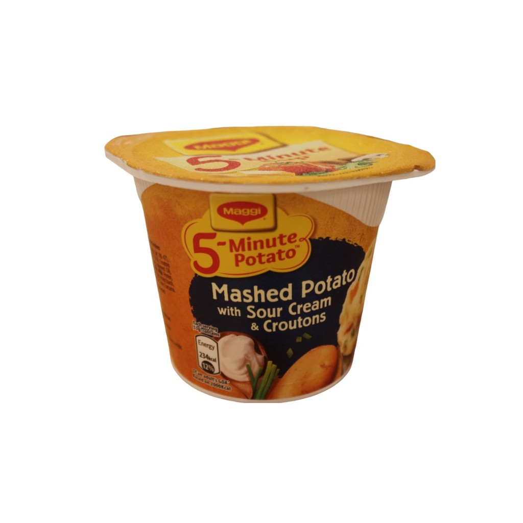 Maggi 5Minute Mashed Potato Sour Cream 53g | Shopee Singapore