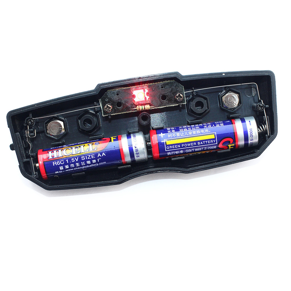LED Mountain Bike Luggage Rack Light Waterproof Bicycle Rear Seat ...